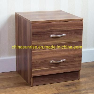 Two Drawers Chest for Bedside Table in Bedroom Furniture