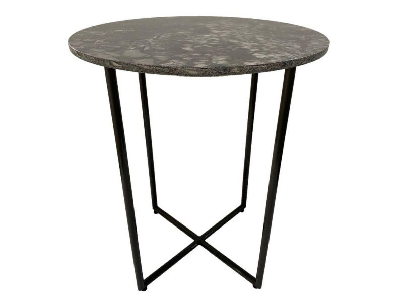 Cj-047 Ceramic Top Side Table /Ceramic Coffee Table /Home Furniture /Hotel Furniture /Metal Coffee Table/Wooden Coffee Table