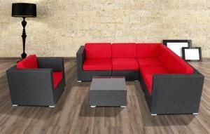 PE Rattan Modern Sofa Set Outdoor Sofa
