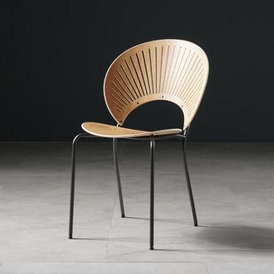 New Designer Coffee Shop Shell Chair Simple Sun Chair Modern Creative Restaurant Dining Chair