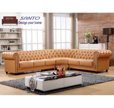 Luxury Italian Royal Nordic Velvet Modular Chesterfield Lounge Suite Corner Section Sofa
