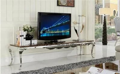 2019 Cheapest Modern Design TV Stand with Marble Top