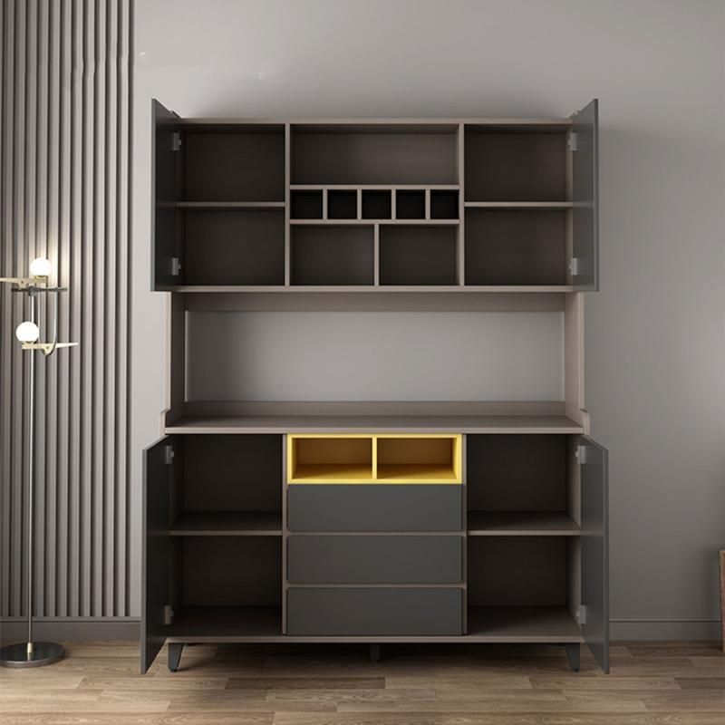 Kitchen Product Wholesale Modern Wooden Furniture Living Room Set Cupboard Storage Cabinets Side Tables