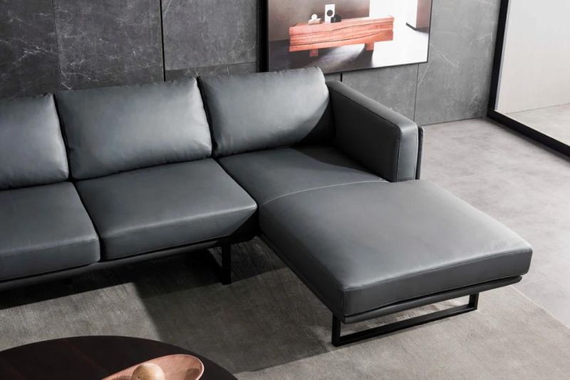 Modern Home Furniture Set Luxury Living Room Sofa Leather Sofa Italy Sofa GS9037
