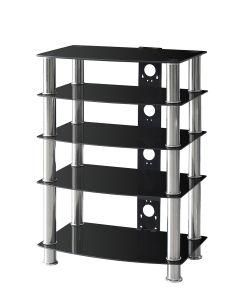 Modern High Tempered Glass TV Stand