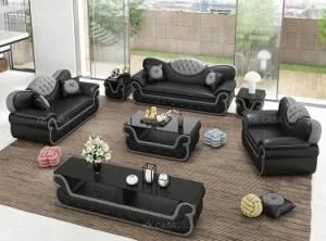 Living Room Furniture 7 Seater Corner L Shaped Fabric Sofa