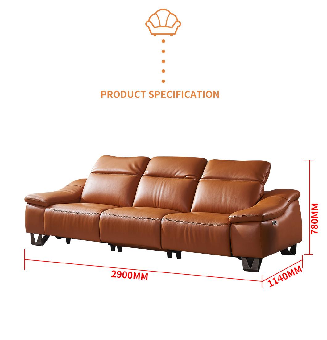 Simple PVC Functional Sofa Electric Multi-Functional First Class Sofa Bed Down Small Modular Sofa