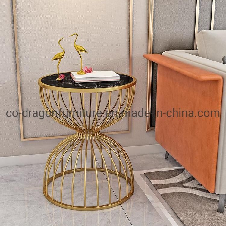 Hot Sale Wholesale Livingroom Furniture Steel Side Table with Top