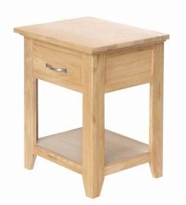 Lamp Table with Drawer/Solid Oak Lamp Table/Living Room Furniture