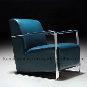 High Back Set Lounge Chair with Stainless Steel