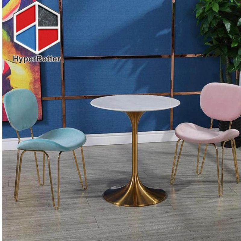 Wholesale 3 Seats Marble Table Set Round