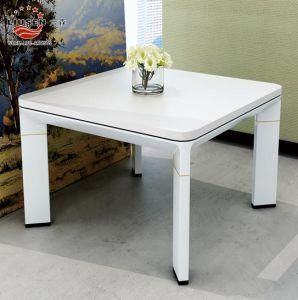 High Quality Modern White Conference Table Round Negotiation Coffee Table (LS-BG-0208)