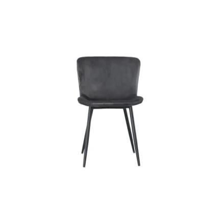 Modern Design Home Furnishing Hotel Furniture Grey Garden Restaurant Velvet Special Chair