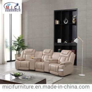 Modern Electric Home Cinema Leather Recliner Sofa