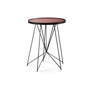 Trendy Round Wooden Corner Table for Modern Living Room (YR3392)