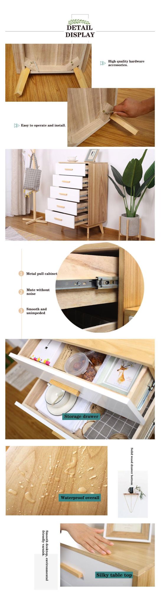 Living Room Storage Multifunctional Simple Cupboard Tea Cabinet Economy Dining Cabinet
