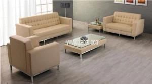 Modern Office Sofa / Elegance Leather Sofa (ZB-F035)