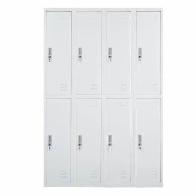 Hot Sale 8 Door Storage Steel Wardrobe Metal Gym Locker Casillero Gimnasio