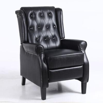 Living Room Home Furniture Luxury Leather Antique Modern Recliner Chair Sofa