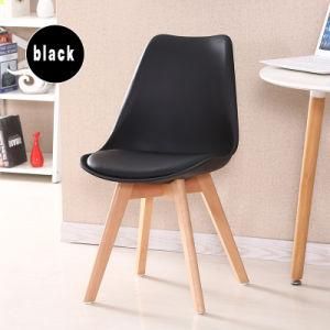 New Modern Dining Room Furniture with Competitive Price Metal Leg Upholstered Leisure Chair Simple Dining Chair