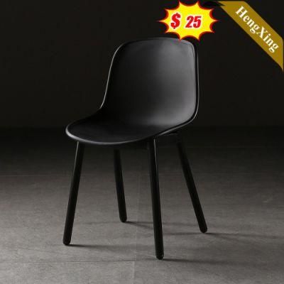 Professional Manufacturer Modern Nordic PP Custom Gold Black Grey Dining Chair