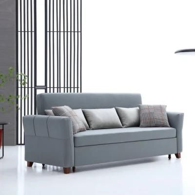 Modern Sleeper Fabric Leather Furniture Folding Recliner Sofa Cum Bed for Home Furniture