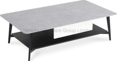 Modern Home Furniture Metal Rectangle Coffee Table TV Stand