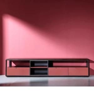 Trendy Simple Wooden TV Cabinet for Modern Living Room (YA982D)