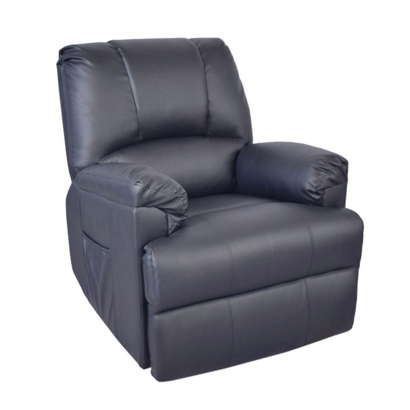Jky Furniture Zero Gravity High Adjustable Leather Power Lift (Riser) Recliner Chair with Dual German Brand Okin Motor for The Elderly and Disabled