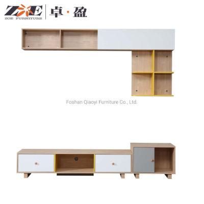 Living Room Display Home Furniture TV Bench Wall Unit in Modern Design MDF TV Table Showcase Wooden TV Stand Cabinet