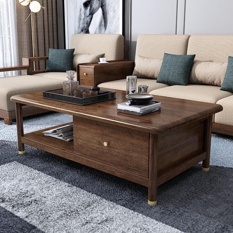 High Quality Modern Light Luxury Living Room Wooden Desk