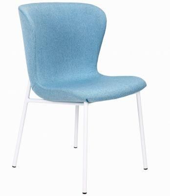 China Foshan Restaurant Furniture Soft Fabric Upholstery Dining Banquet Chair