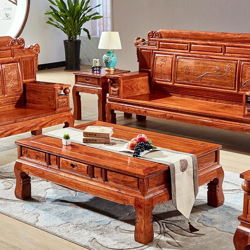 Hot Sales Other Furniture Sets Six-Piece Chinese-Style Solid Wood Living Room Set