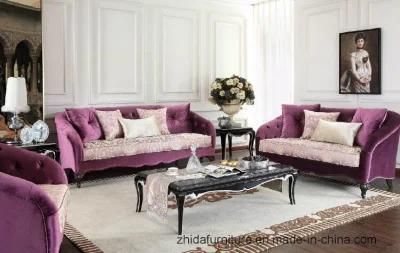 Antique Fabric Sofa Living Room Furniture