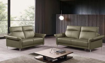 Hot Sale Top Grain 1+2+3 Corner Home Furniture Bed Settee Leather Sofa