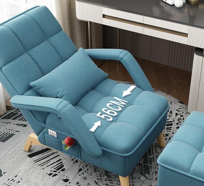 Lazy Sofa Tatami Living Room Bedroom Balcony Single Small Apartment Sofa Net Red Reclining Back Chair