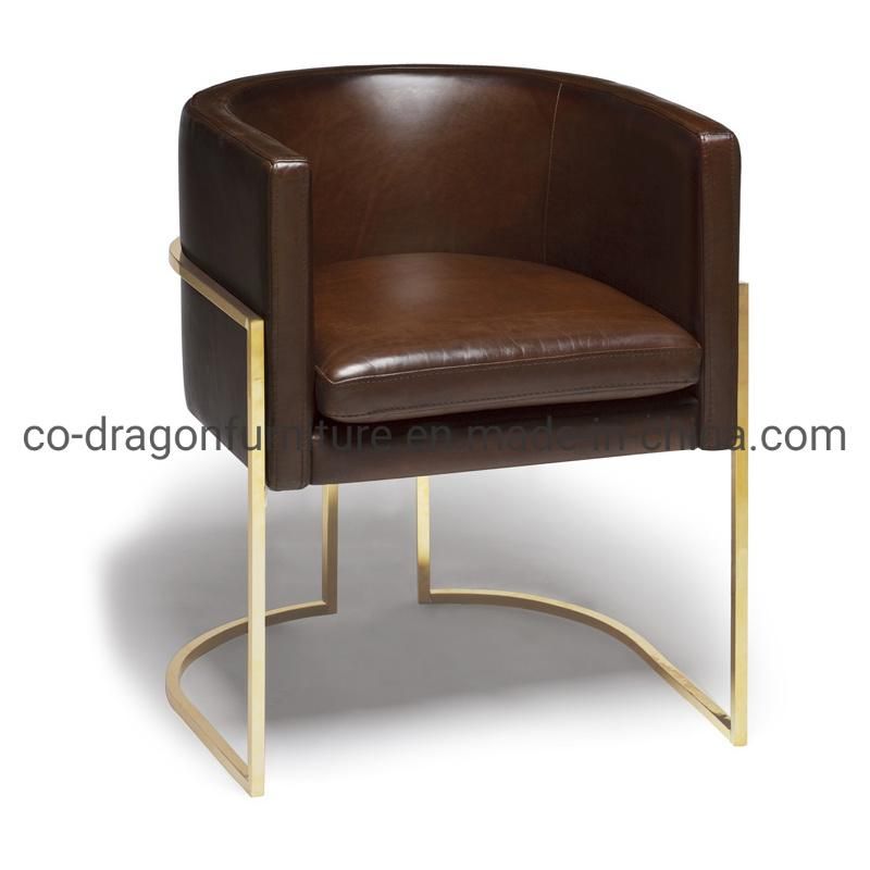 Hot Selling Modern Living Room Furniture Steel Frame Sofa Chair