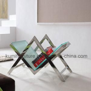 Hotel Stainless Steel Book Stand with Modern Design