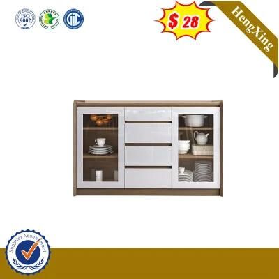 Wooden Home Outdoor Furniture Set Glass Door Kitchen Table Sideboard Cabinet