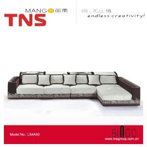 Home Luxurious Fabric Furniture Sofa (LS4A93)