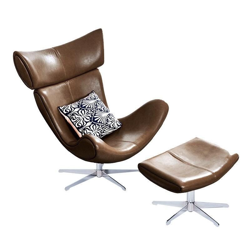 Modern Minimalist Other Leather Furniture Leather Tiger Chair