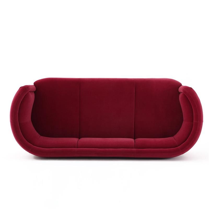 Hot Sales Other Italian Furniture Italian Shaped Three-Seater Sofa