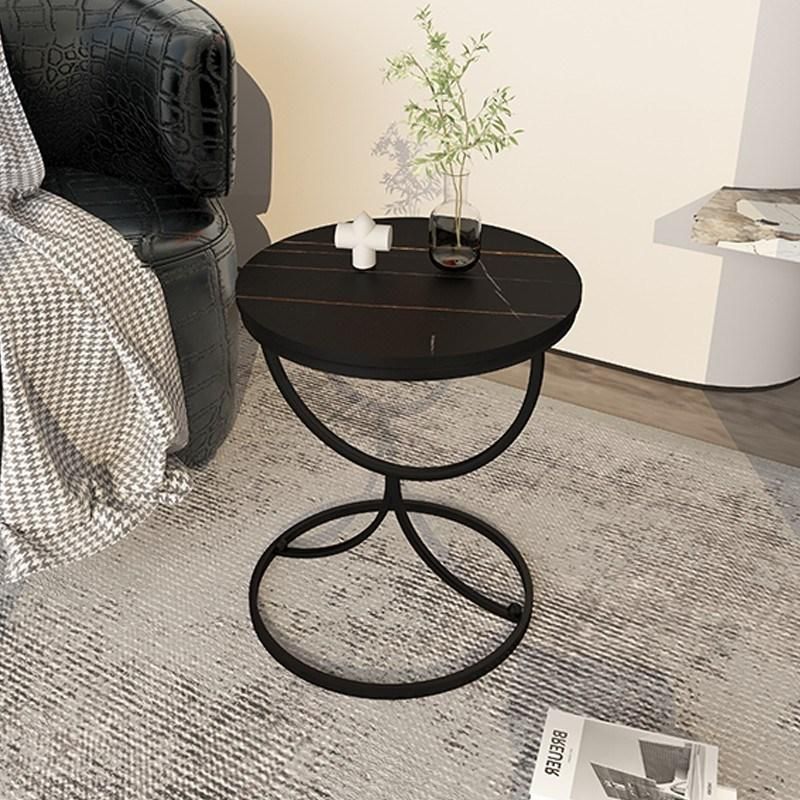 New Arrival Simple Living Room Tea Table Metal Coffee Table for Home Hotel Apartment