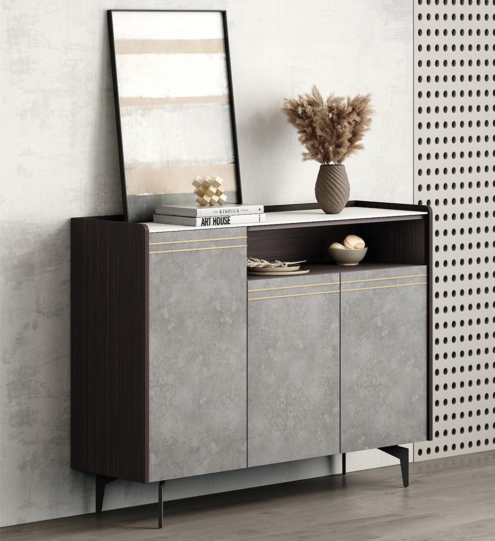 Light Color Cheap Price Melamine Laminated Lockable Living Room Furniture Storage Cabinet