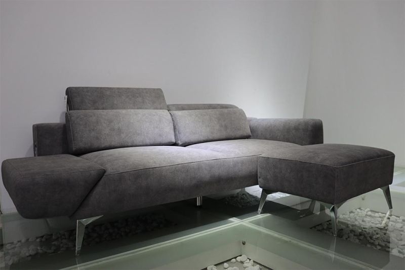 Modern Home Living Room Furniture New Corner L Shaped Sofa Couch Set Luxury Sectional Sofa