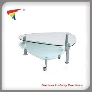 Fashion Design Extendable Coffee Table with Wheels (CT048)