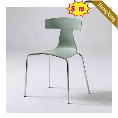 Wholesale Modern Restaurant Dining Metal Legs Simple Style Leisure Cafe Chair