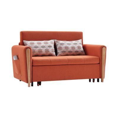 Wholesale Market Chesterfield Furniture Modern Simple Leisure Living Room Wooden Frame Sofa Bed