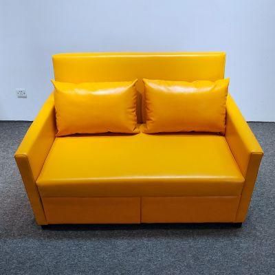 Yellow Mirofiber Sofa Couch Living Room Sofa Bed