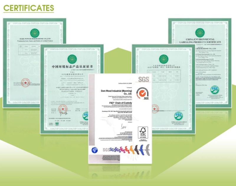 Quality Assurance Europe Style Colored Glass Furniture with CE Certification